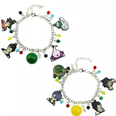 2 Styles Dragon Ball Z Cartoon Goku Vegeta Piccolo Shenron Cute Decorative Anime Alloy Bracelet