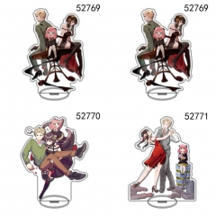 7 Styles Spy x Family Cosplay Cartoon Character Anime Acrylic Standing Plates