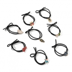 9 Styles Genshin Impact Anime Hair Ring Head Rope