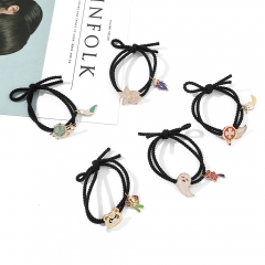 6 Styles Genshin Impact Alloy Anime Hair Ring Head Rope