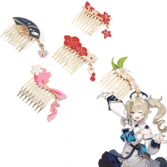 5 Styles Genshin Impact Nymphaea 'Barbara Dobkins' Anime Hair Pin