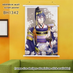 (60X90CM) Touken Ranbu Online Cosplay Anime Plastic Bar Wallscroll
