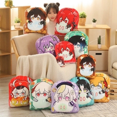 10 Styles 3 Sizes Genshin Impact Cosplay Cartoon Pendant Anime Plush Pillow