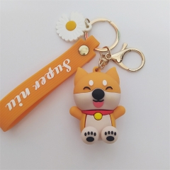 柴犬 公仔钥匙扣