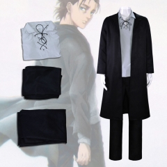 进击的巨人cos服艾伦cosplay披风斗篷角色扮演全套cosplay服工厂
