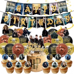 Harry Potter For Birthday Party Decoration Anime Balloon Set