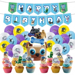 Puppy Dog Pals For Birthday Party Decoration Anime Balloon Set