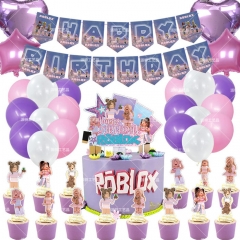 ROBLOX For Birthday Party Decoration Anime Balloon Set