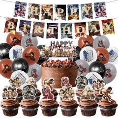 Attack on Titan For Birthday Party Decoration Anime Balloon Set