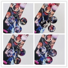 4 Styles Jujutsu Kaisen Anime Alloy Keychain Pendant