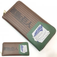 Attack on Titan/Shingeki No Kyojin Anime Purse Long Wallet