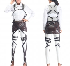 进击的巨人cosplay动漫装调查兵团兵长 艾伦机动装背带全身皮带组