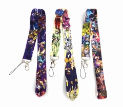 3 Styles JoJo's Bizarre Adventure Cartoon Anime Phone Strap Lanyard