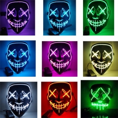 10 Styles V for Vendetta EL Cosplay Mask (With Light)