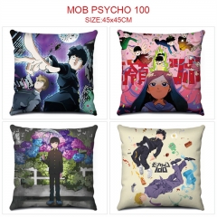 6 Styles Mob Psycho 100 Cartoon Pattern Anime Pillow (45*45CM)