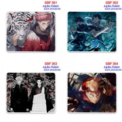 15 Styles Jujutsu Kaisen Color Printing Anime Mouse Pad