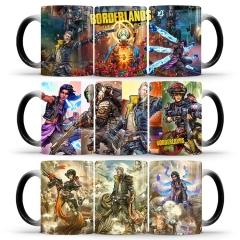 Borderlands 无主之地 变色马克杯陶瓷热感温游戏周边咖啡水杯子