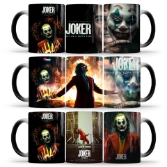 外贸 Joker小丑变色马克杯陶瓷欧美影视周边有趣咖啡茶水杯子批发