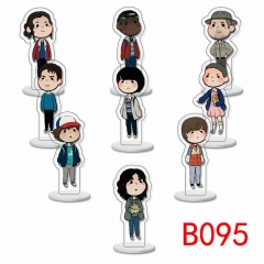 9PCS/SET Stranger Things Anime Acrylic Standing Plates 6CM