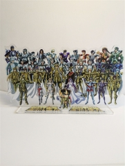 2 Styles Saint Seiya Anime Standing Plate