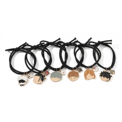 6 Styles Jujutsu Kaisen Anime Hair Ring Head Rope