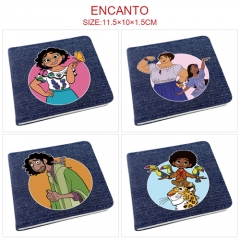 5 Styles Encanto Cartoon Pattern PU Coin Purse Anime Wallet