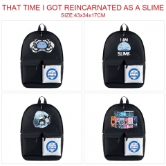 5 Styles That Time I Got Reincarnated as a Slime Anime Cosplay Cartoon Canvas Colorful Backpack Bag