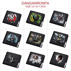 12 Styles Danganronpa: Trigger Happy Havoc Cartoon Pattern PU Coin Purse Anime Wallet