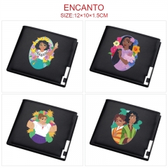 6 Styles Encanto Cartoon Pattern PU Coin Purse Anime Wallet