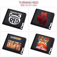 6 Styles Turning Red Cartoon Pattern PU Coin Purse Anime Wallet