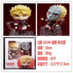 Q版粘土 JOJO奇妙冒险 1624# 迪奥 布兰度 可动换脸公仔，一件42个，高约10cm