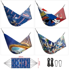 7 Styles Sonic the Hedgehog Cosplay Cartoon Character Outdoor Hammock