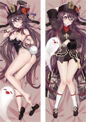 2 Styles (50*150CM) Genshin Impact Cartoon Anime Long Pillow