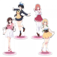4 Styles 21CM Rented Girlfriend Acrylic Anime Standing Plate
