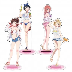 4 Styles 21CM Rented Girlfriend Acrylic Anime Standing Plate