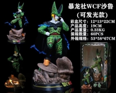 （带电）小号版 七龙珠 暴龙社 龙珠志 GK 沙鲁（发光版）盒装手办 高19cm 一箱60个