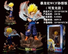 （带电）小号版 七龙珠 暴龙社 龙珠志 GK 孙悟饭（发光版）盒装手办 高18cm 一箱60个