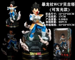 （带电）小号版 暴龙社 七龙珠 龙珠志 GK 治疗仓 贝吉塔 可发光 盒装手办 高17cm 一箱60个