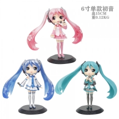 6寸初音15CM0.12KG 手办公仔
