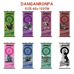 40*102CM 9 Styles Danganronpa: Trigger Happy Havoc Cartoon Wallscrolls Waterproof Anime Wall Scroll