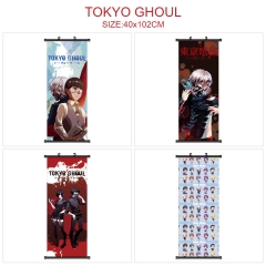 40*102CM 4 Styles Tokyo Ghoul Cartoon Wallscrolls Waterproof Anime Wall Scroll