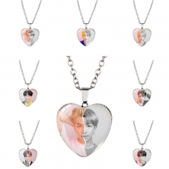 7 Styles K-POP BTS Bulletproof Boy Scouts Alloy Anime Necklace