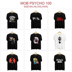 9 Styles Mob Psycho 100 Color Printing Anime T Shirt