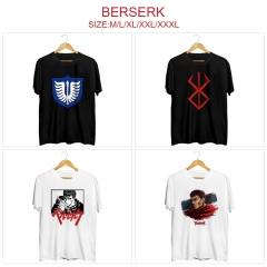 6 Styles BERSERK Color Printing Anime T Shirt