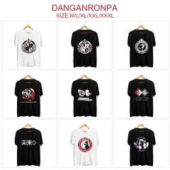 9 Styles Danganronpa: Trigger Happy Havoc Color Printing Anime T Shirt