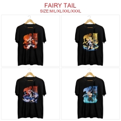 7 Styles Fairy Tail Color Printing Anime T Shirt