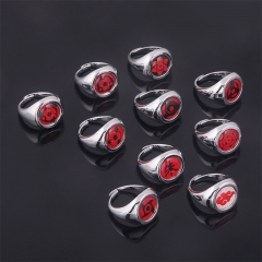 35 Styles Naruto Akatsuki Cosplay Decoration Alloy Anime Earring Set