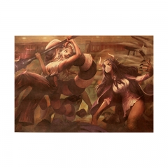 One Piece Retro Kraft Paper Anime Poster (50.5*35CM)