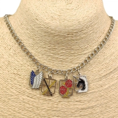 Attack on Titan Cosplay Alloy Anime Necklace