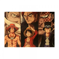 One Piece Retro Kraft Paper Anime Poster (50.5*35CM)